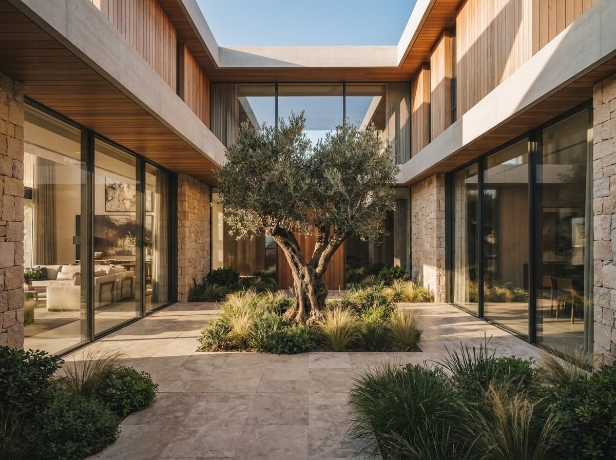 Mansour Courtyard Residence — courtyard architecture